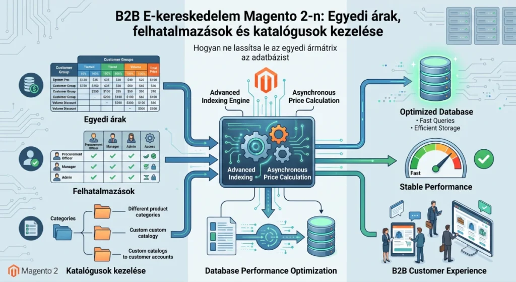B2B e-kereskedelem Magento 2