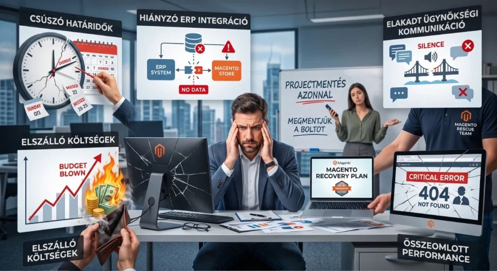 5 jel, hogy a Magento projektet elrontották