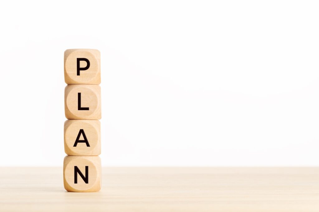 Plan concept
